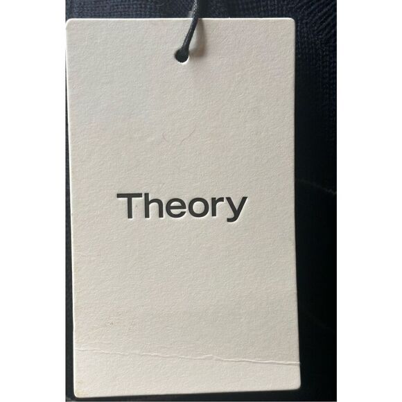 Theory Men's Kenny Striped Wool Sweater in Navy Stripes NWT Size XXL - Picture 8 of 8